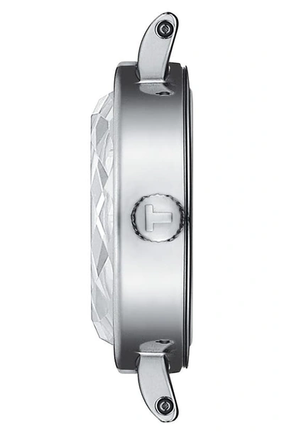 Shop Tissot Lovely Round Bracelet Watch, 19.5mm In Grey