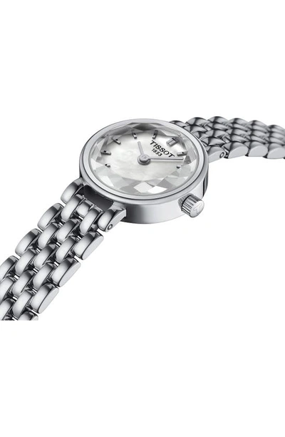 Tissot Lovely Round Bracelet Watch, 19.5mm In Grey