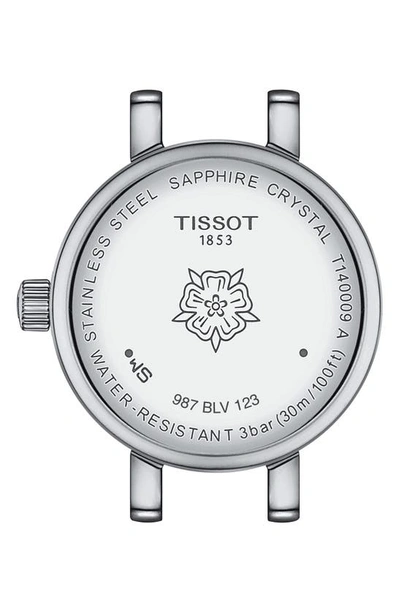 Shop Tissot Lovely Round Bracelet Watch, 19.5mm In Grey