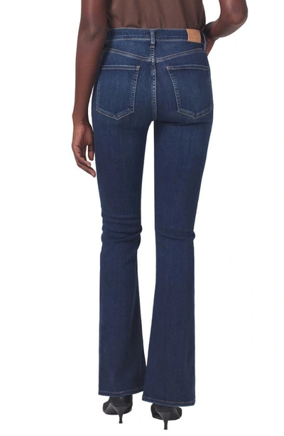 Shop Citizens Of Humanity Lilah High Waist Bootcut Jeans In Morella
