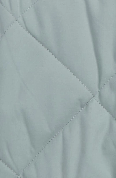7 A.m. Enfant Benji Hooded Snowsuit With Attached Mittens In Mirage Blue