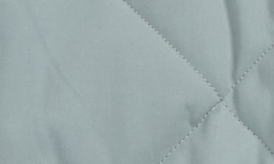 7 A.m. Enfant Benji Hooded Snowsuit With Attached Mittens In Mirage Blue