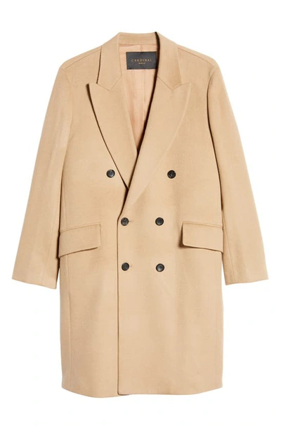 Cardinal Of Canada Men's Thomas Wool & Cashmere-blend Double-breasted Coat In Camel