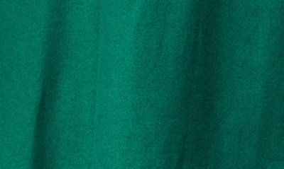 Shop Petite Plume Tie Neck Flannel Nightgown In Green