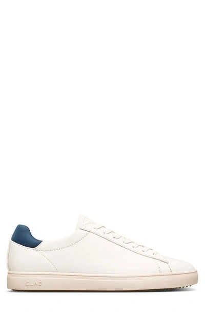 Shop Clae Bradley Sneaker In Off-white Leather Ocean