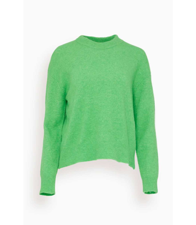 Shop Samsoe & Samsoe Anour Sweater In Vibrant Green