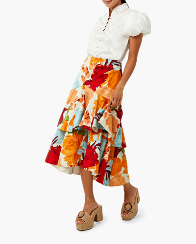 Shop Mestiza Women's Camila Skirt | Cotton In Multicolor
