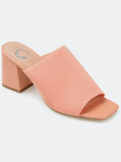 Shop Journee Collection Women's Lorenna Mule In Coral
