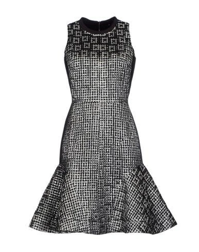 Shop Koonhor Short Dresses In Silver