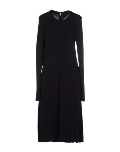 Shop Tory Burch Knee-length Dress In Black