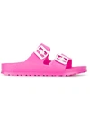 Birkenstock 'essentials - Arizona' Slide Sandal (women) (nordstrom Exclusive) In Pink & Purple