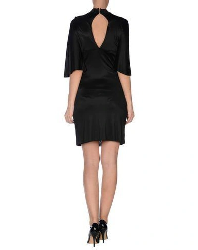Shop Roberto Cavalli Knee-length Dresses In Black