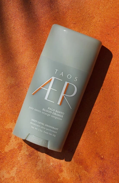 Taos Aer Next-level Deodorant, 1.7 oz In Palo Santo Blood Orange