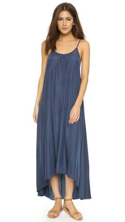 Shop One By Pink Stitch One By Resort Maxi Dress In Midnight