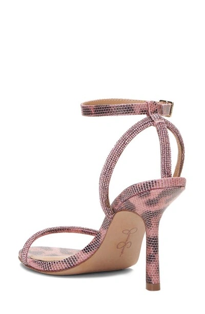 Shop Jessica Simpson Baharia Sandal In Pink Leopard
