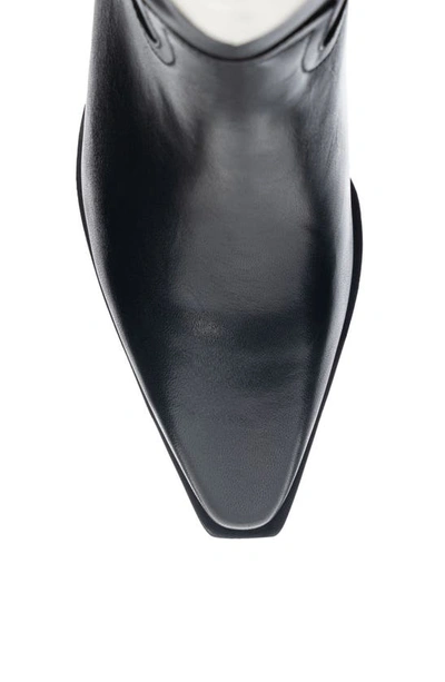 42 Gold Bartlett Two-tone Western Boot In Black