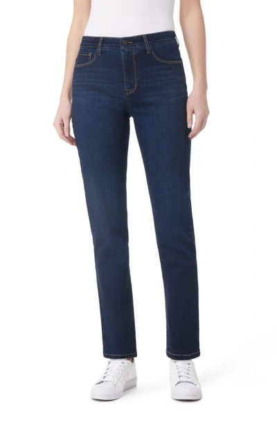 Shop Curve Appeal Tummy Tucking High Rise Comfort Waist Straight Leg Jeans In London