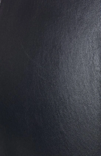 Polo Ralph Lauren High-rise Skinny Leather Pants In Polo Black