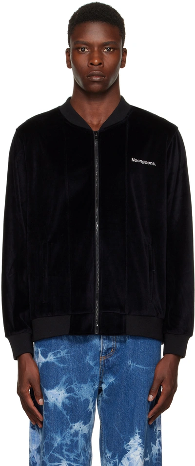 Noon Goons Black Sprint Sweater In Black