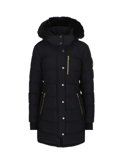 Shop Moose Knuckles Palmerston Parka In Black