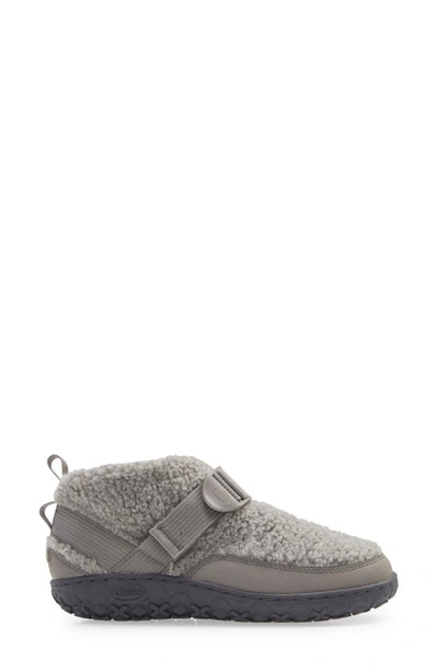 Shop Chaco Ramble Puff Linear Slip-on In Light Gray