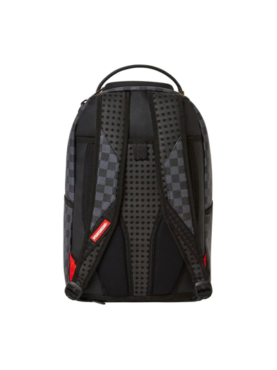 Shop Sprayground Diablo Bear Otr Checker Dlxr Backpack In Black