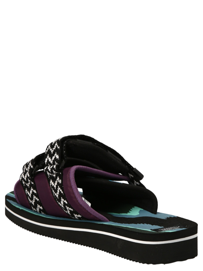 Shop Suicoke X Missoni Moto Sandals In Multicolor