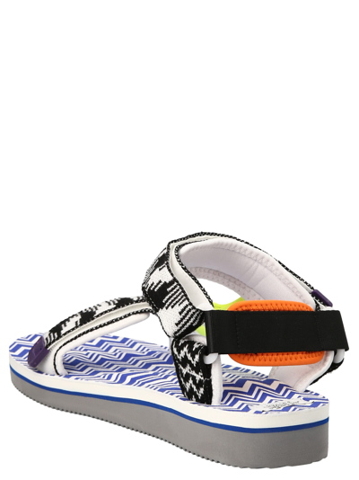 Suicoke Multicolor Missoni Edition Depa Sandals In Multicolor