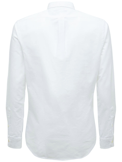 Shop Ralph Lauren White Cotton Shirt In Bianco
