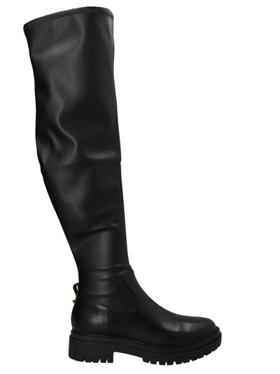 Shop Michael Kors Cyrus Boots In Black