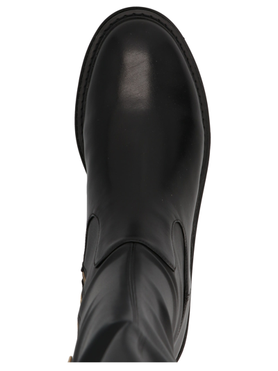 Shop Michael Kors Cyrus Boots In Black