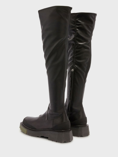 Shop Off-white Leather High Boots