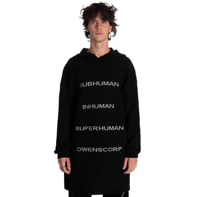 Shop Rick Owens Hooded Tommy In Black