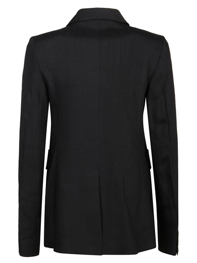 Shop Victoria Beckham Three Button Single-breasted Jacket In Black