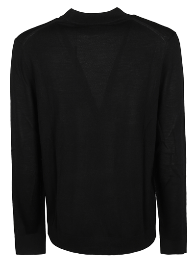 Shop Michael Kors Pullover Core Mock Neck In Black