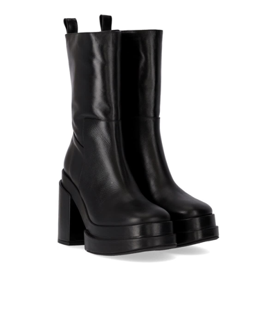 Shop Paloma Barceló Eros Black Heeled Ankle Boot In Nero