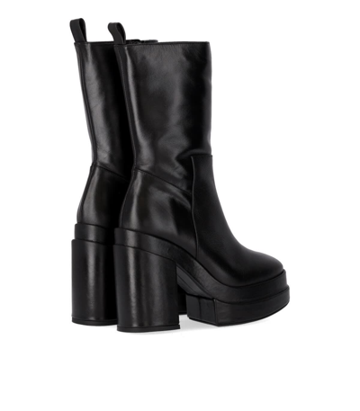 Shop Paloma Barceló Eros Black Heeled Ankle Boot In Nero