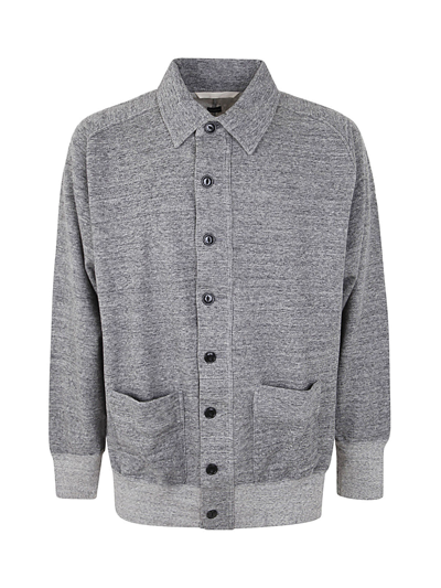 Shop Nanamica Sweat Jacket In Hg Heather Gray