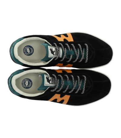 Shop Karhu Trampas Black Orange Sneaker In Nero