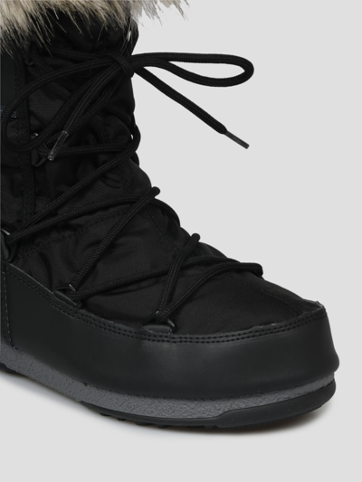 Shop Moon Boot Protecht Low Monaco Boots In Black
