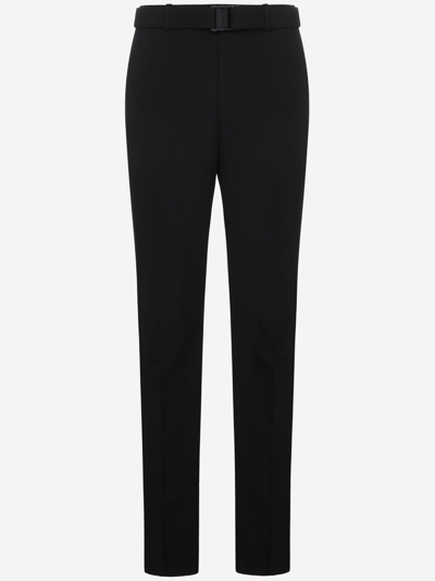 Shop Off-white Trousers In Black