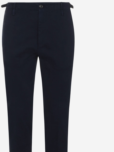 Shop Mauro Grifoni Trousers In Blue