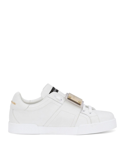 Shop Dolce & Gabbana Low Sneaker In White