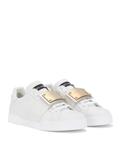 Shop Dolce & Gabbana Low Sneaker In White