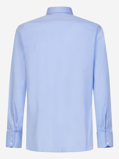 Shop Tom Ford Shirt In Light Blue