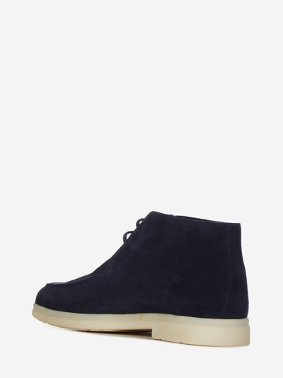 Shop Church's Goring Boots In Blue