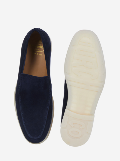 Shop Church's Churhcs Greenfield Loafers In Blue