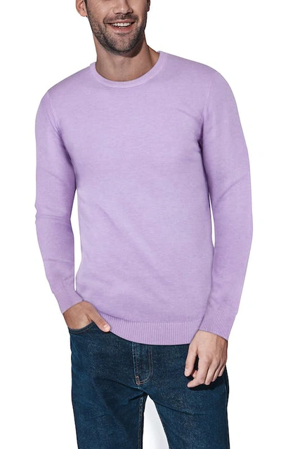 Shop X-ray X Ray Classic Crewneck Sweater In Lilac