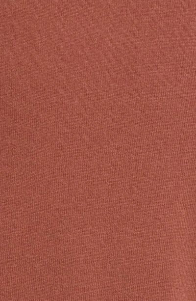 Nordstrom V-neck Cashmere Sweater In Rust Argan Oil