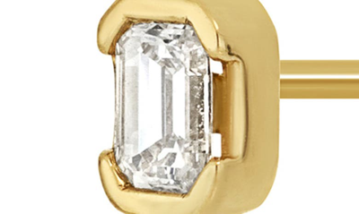 Bony Levy Varda Baguette Diamond Link Drop Earrings In 18k Yellow Gold